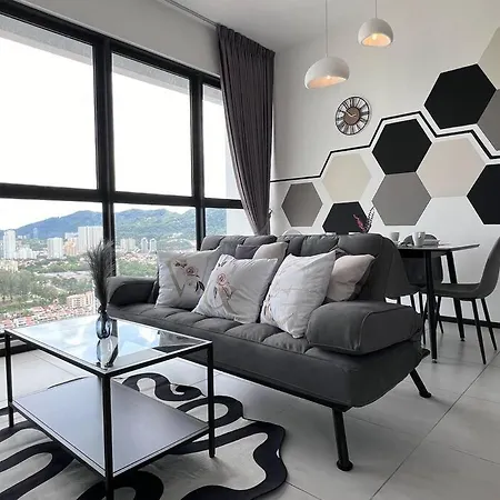 Appartamento Georgetown Skypool Urban 2Br Family & Baby-Friendly 9Pax Seaview Penang